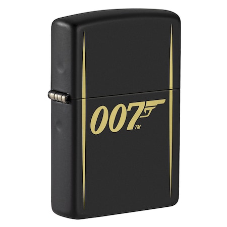 Zippo 2022 Zippo James Bond Design, Black Matte ZIP-49539